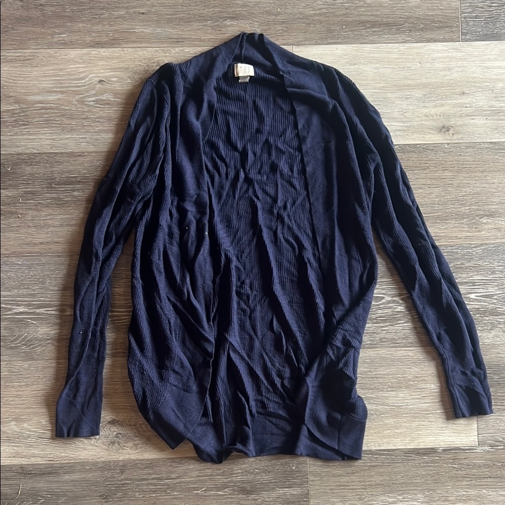 a new day Women's Navy Cardigan Sweater